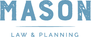 Mason Law and Planning logo, Stepping Forward Tech client